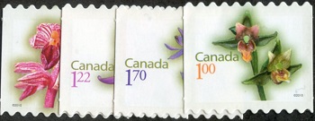 Canada #2357-60 Floral Set of 4